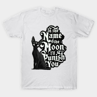 In the Name of the Moon I’ll Punish You! T-Shirt